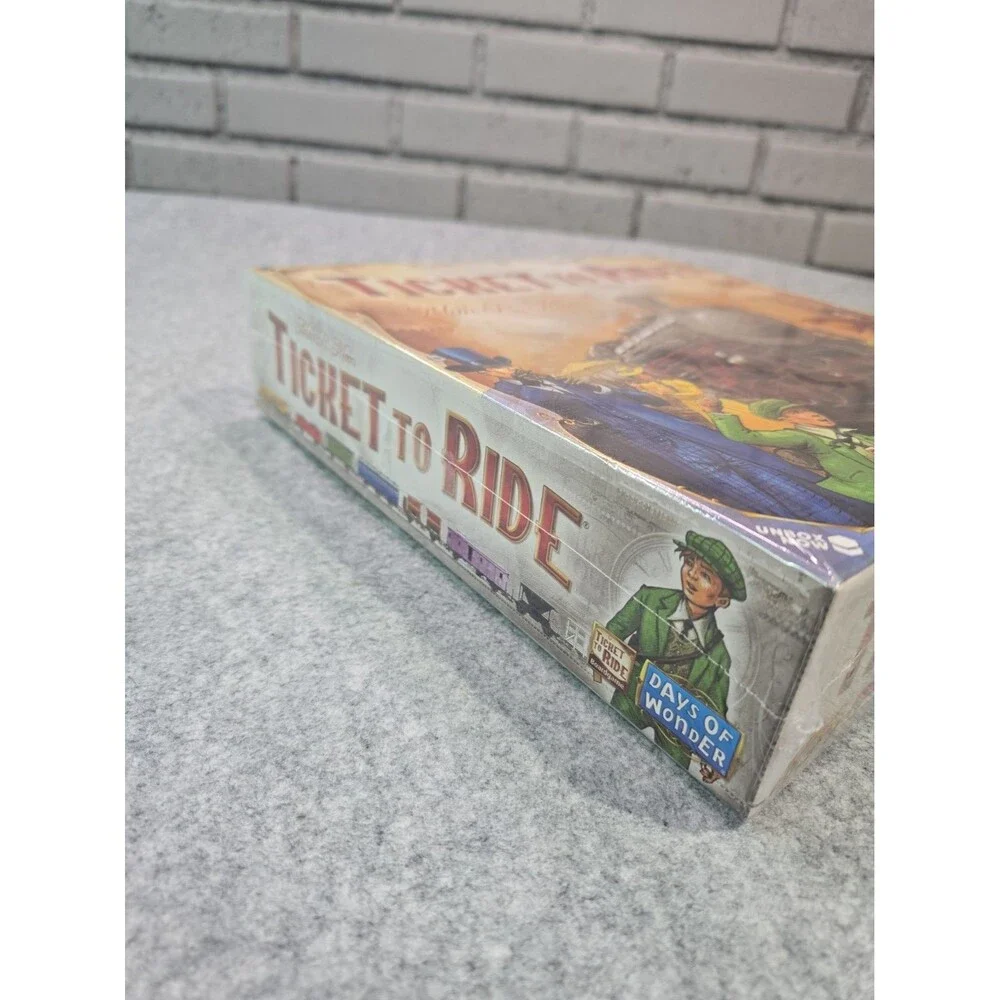 Ticket To Ride Alan R Moon Board Game New Sealed 2004